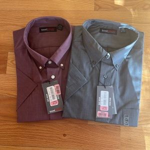 Travel Smart Big Men button down shirt